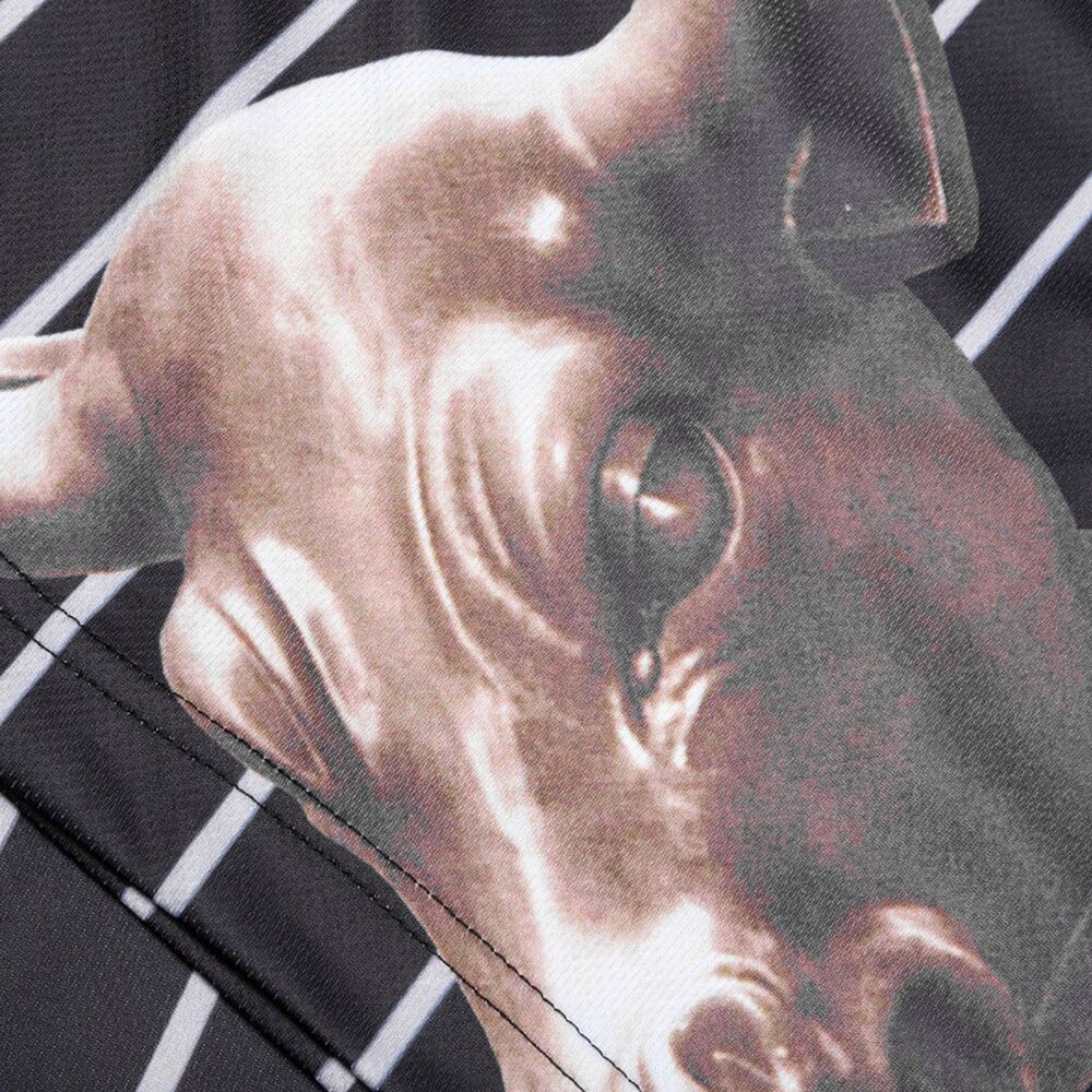 Pleasures Against Jersey - Long Sleeve, Black, Size Large - Picture 3 of 5